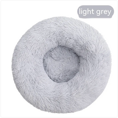 Plush Round Pet Bed for Cats & Dogs – product view 6