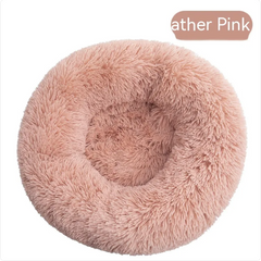 Plush Round Pet Bed for Cats & Dogs – product view 9