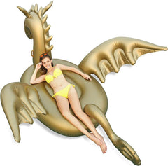 Majestic 103'' Golden Dragon Pool Rider