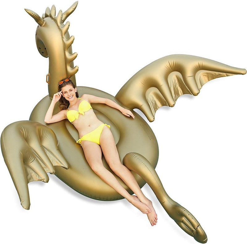 Majestic 103'' Golden Dragon Pool Rider